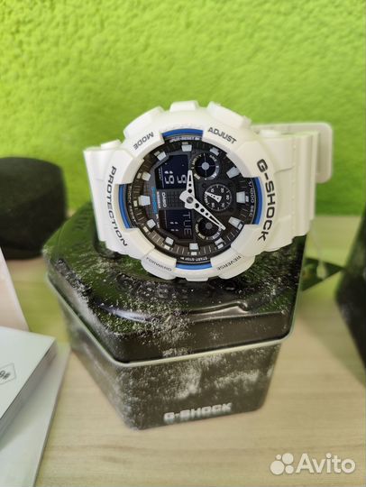 Часы Casio G-shock GA-100B-7A Оригинал Новые