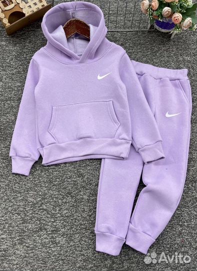 Утеплённый детский спортивный костюм