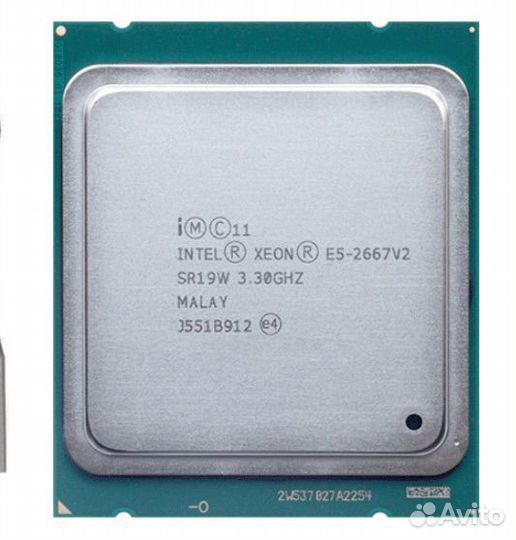 Intel Xeon E5-2667 v2 (X79) 8 ядер/16 потоков