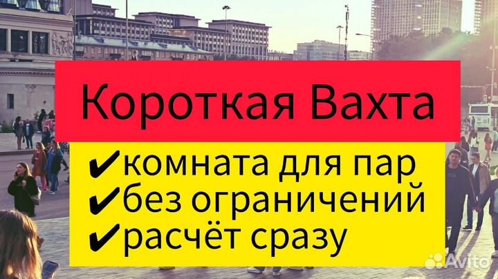 Стикровщики на короткую вахту