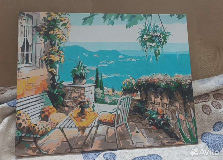 Готовые (почти) картины по номерам