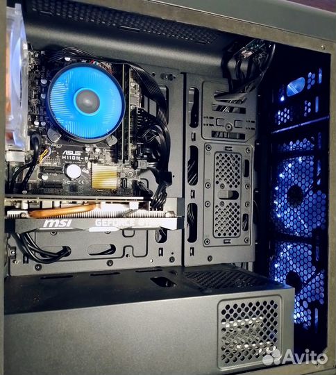 Игровой пк I7 7700/16GB/GTX1660 Super/SSD+HDD