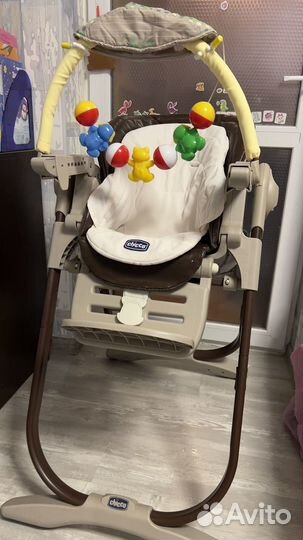 Детский стульчик для кормления chicco