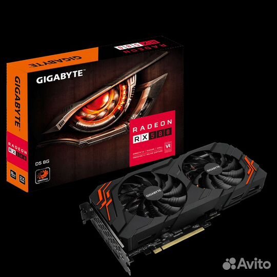 Видеокарта radeon rx 580 8 гб