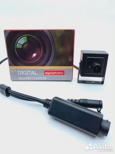 Миниатюрная IP видеокамера PoE