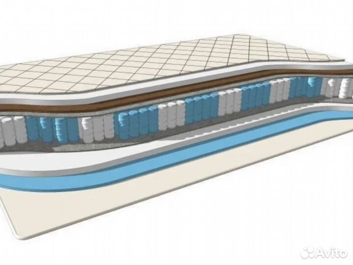 Матрас жесткий 140х200, 160х200, 180х200
