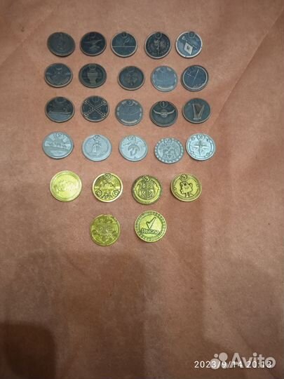 Монетки из Пятёрочки и Магнит