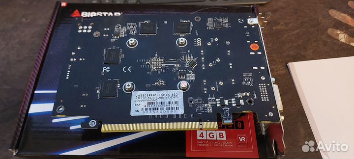Видеокарта Biostar AMD Radeon RX 550 (VA5505RF41)