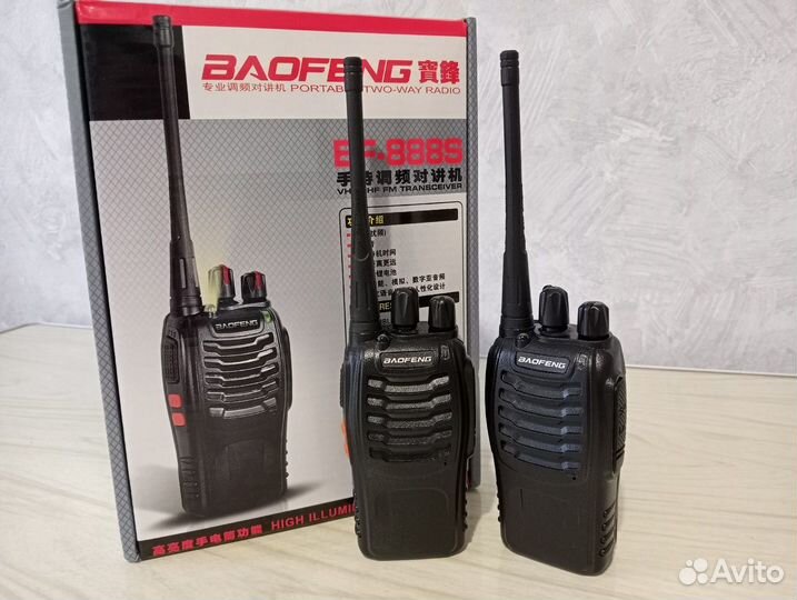 Рация baofeng bf 888s новая 2 шт