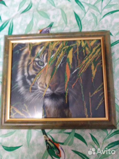 Тигр картина