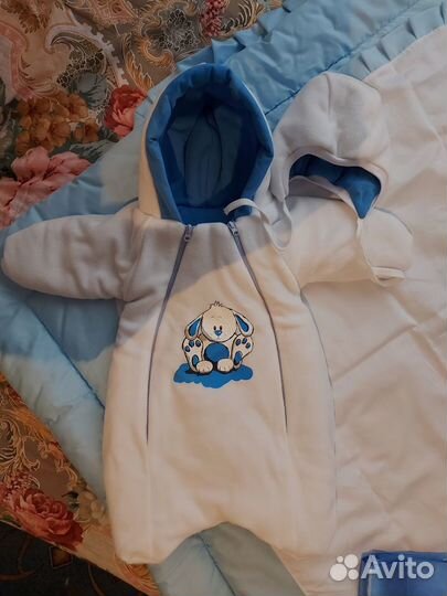 Конверт на выписку для мальчика