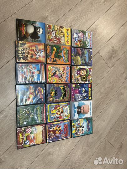Диски с мультфильмами