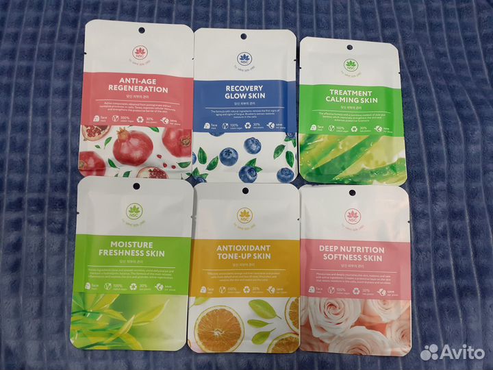 Маски для лица косметические