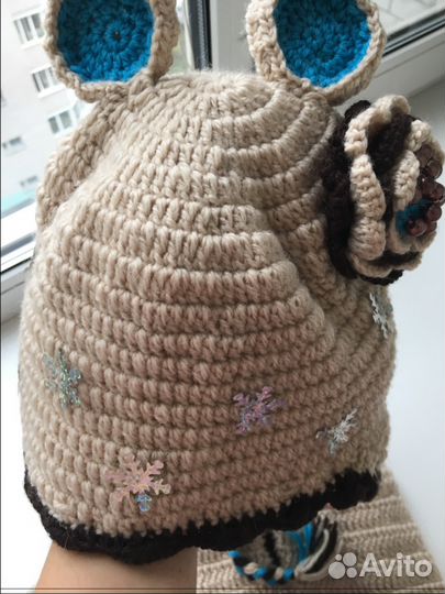 Шапка и снуд 52-54