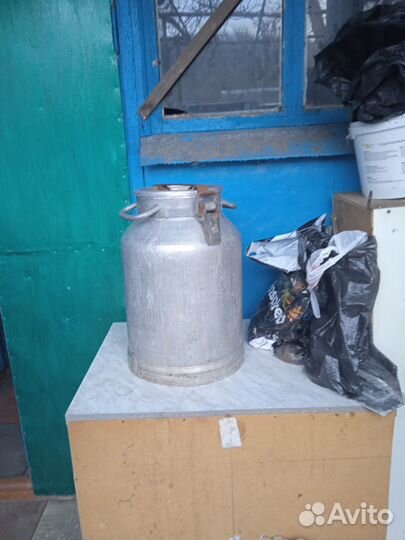 Бидон алюминиевый