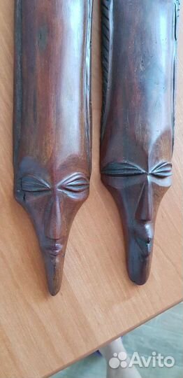 Маски из дерева африканские (Намибия)