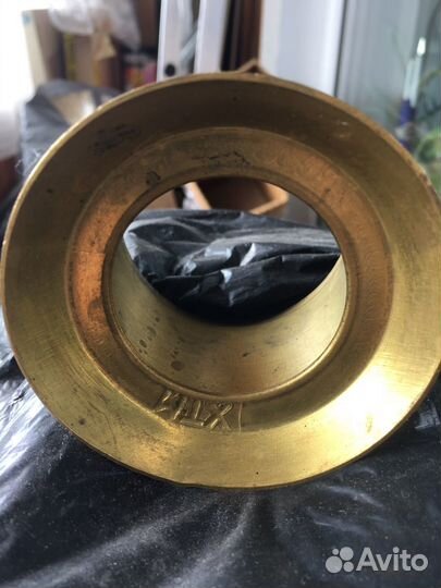 Подстаканник латунь