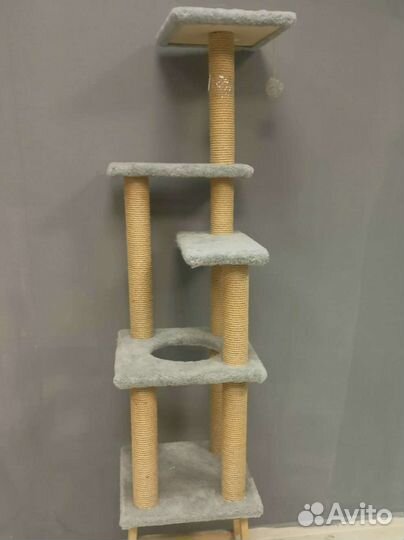 Домик для кошки с когтеточкой