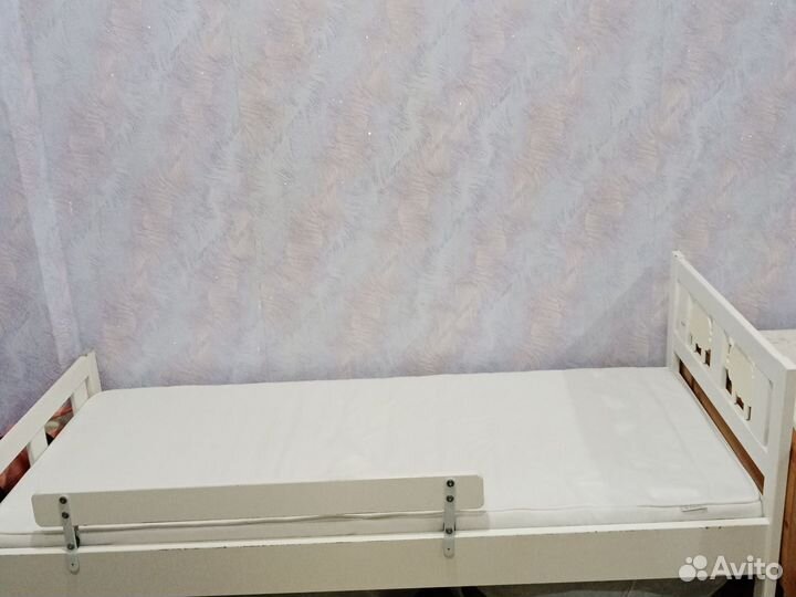 Детская кровать IKEA с матрасом бу