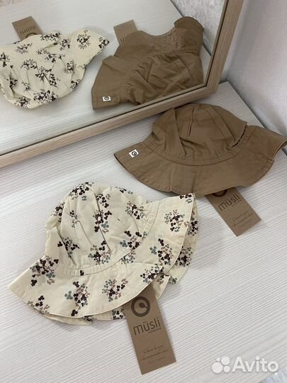 Панамка для девочки Müsli 68-74 (6-12 месяцев)