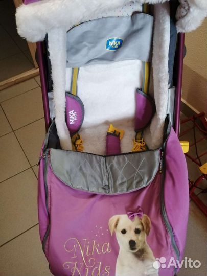 Санки коляска ника 7