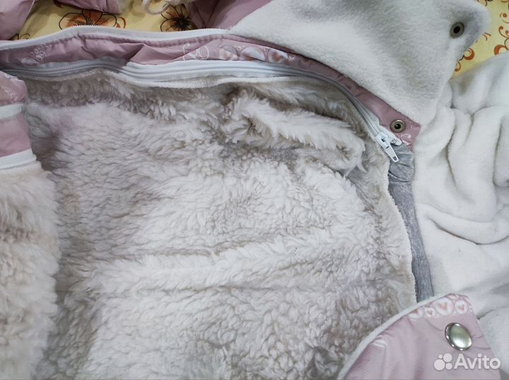 Зимний комбинезон для девочки