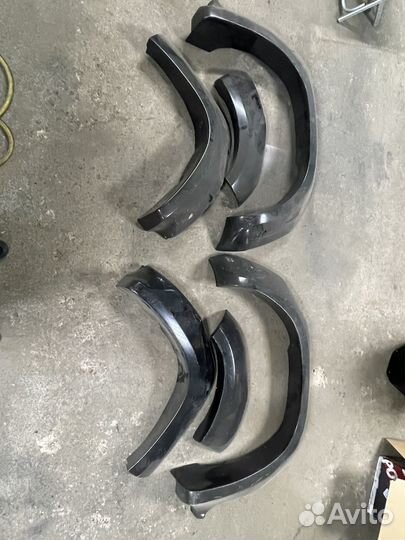 Расширители арок toyota land cruiser prado 120