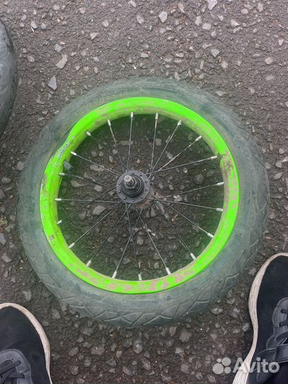 Колесо и рама