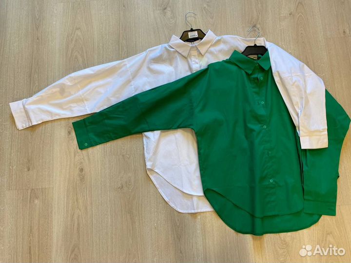 Блузка хлопок оверсайз