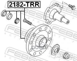 Ступица 2182-TRR 2182-TRR Febest