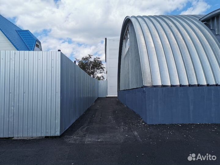 Ангар из металлоконструкций