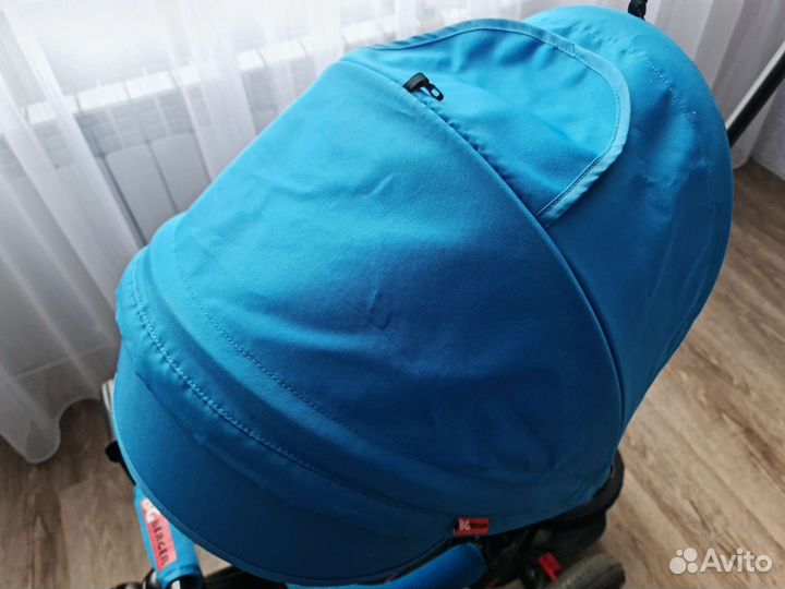 Велосипед коляска с ручкой