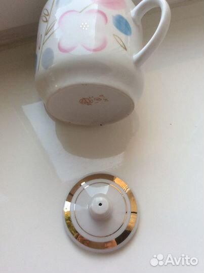 Чайники фарфор 60-е гг