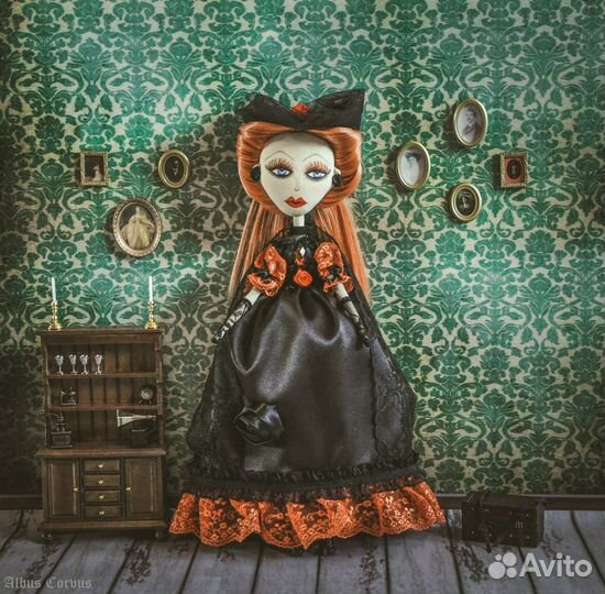 Интерьерная кукла ручной работы