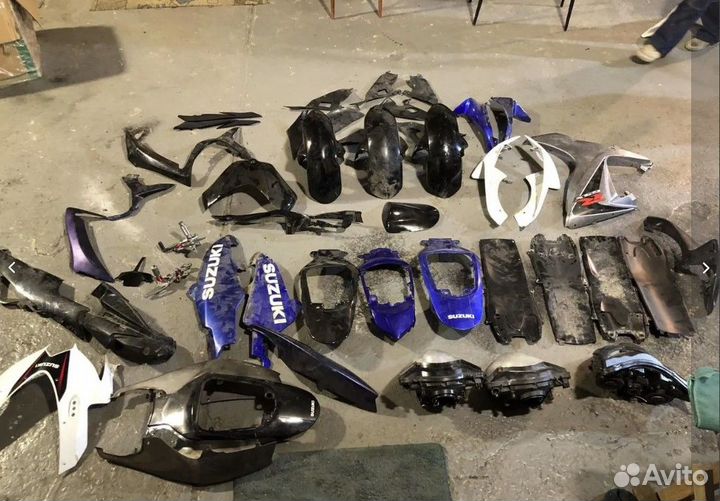 Пластик Suzuki Gsx R 600/750/1000 2006-2008 -2011