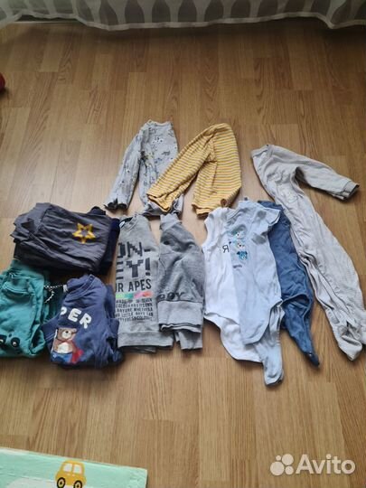 Вещи пакетом на мальчика 80 р