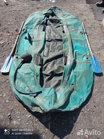 Лодка надувная резиновая бу