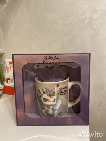 Набор новогодний (кружка+ложечка)