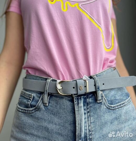 Женский кожаный ремень Tommy Hilfiger