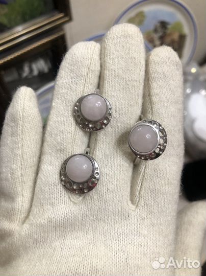 Серебряный набор