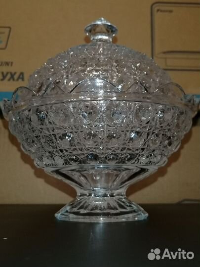 Конфетница на ножке СССР