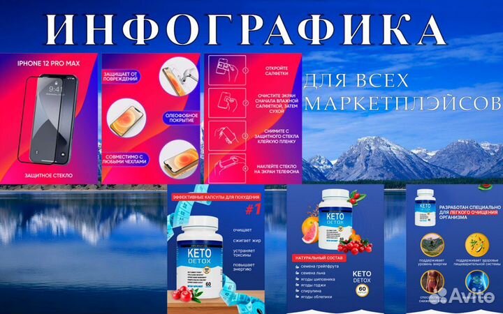 Услуги фотошопа / фотошоп / монтаж фото