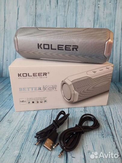 Колонка портативная Koleer новая