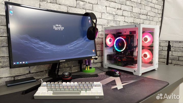 Игровой компьютер Ryzen 7/Radeon Vega 56/16GB/SSD