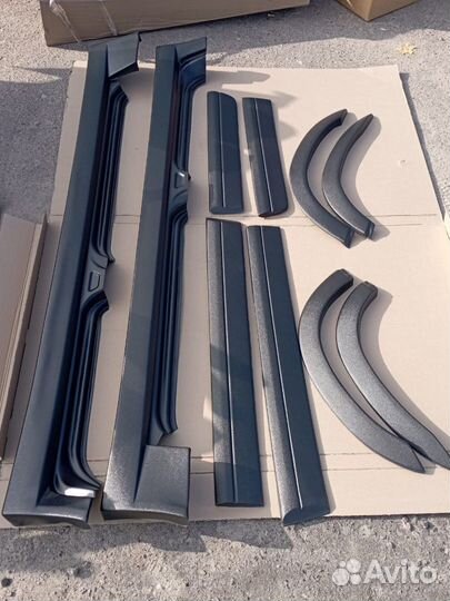 Обвес (пороги, арки, молдинг) на ваз 2109/99