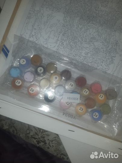 Картина по номерам Девочка Ангел 40на50