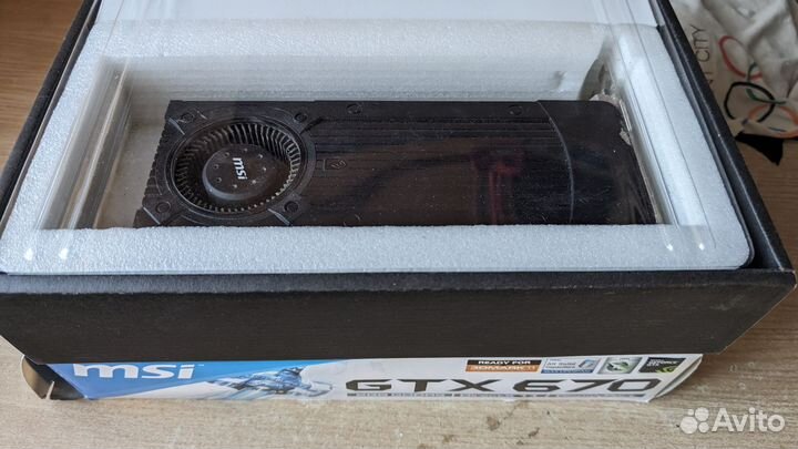 Видеокарта MSI GTX 670 2gb