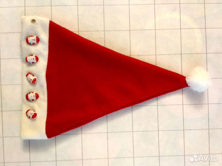 Колпак новогодний треугольный винтаж