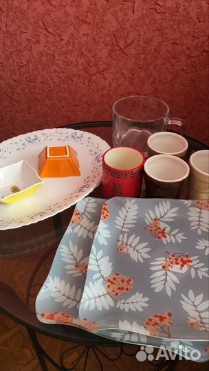 Новая посуда стеклокерамика, керамика, стекло