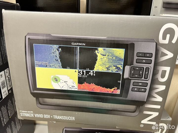 Наличие Garmin Striker vivid 9sv + gt52 рус